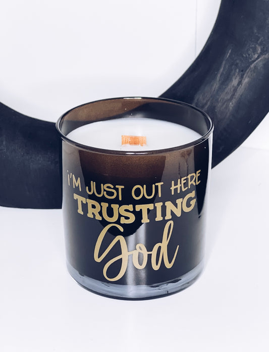 Trusting God Candle