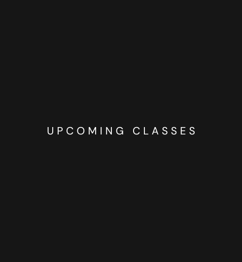 Upcoming Classes