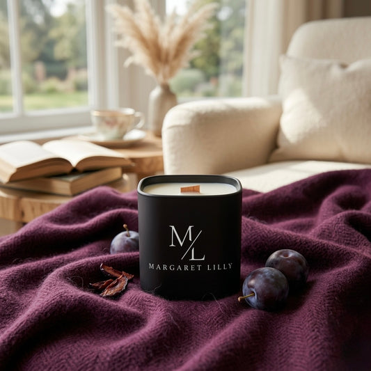 Cashmere & Plum Candle