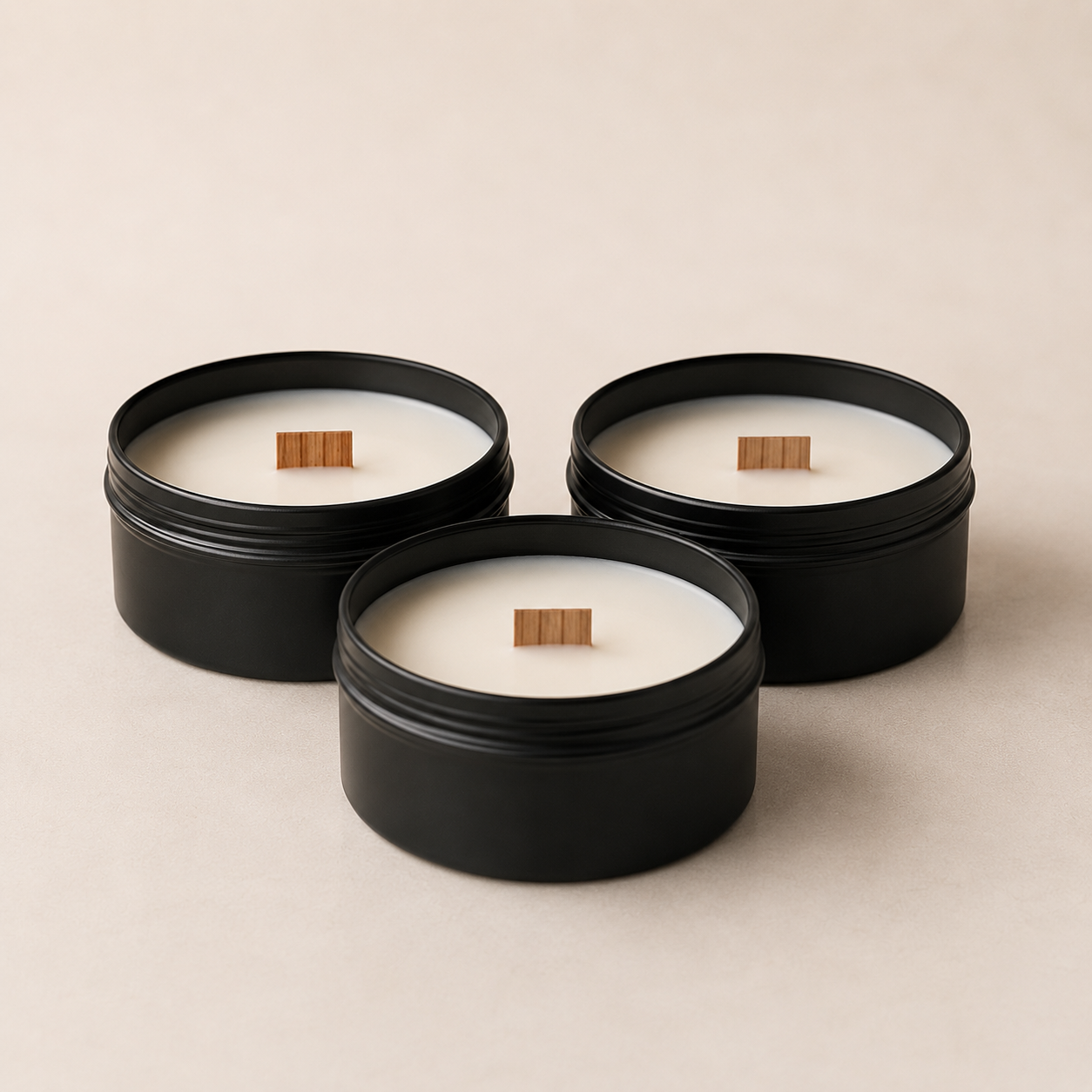 DELUXE CANDLE DISCOVERY SET (3 × 4oz tins)