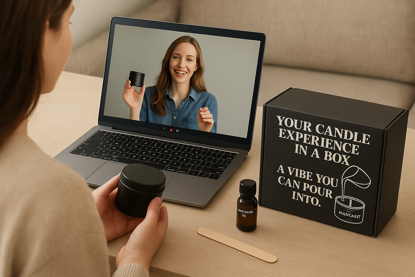 Candles & Conversation (Virtual Candle Making Experience)