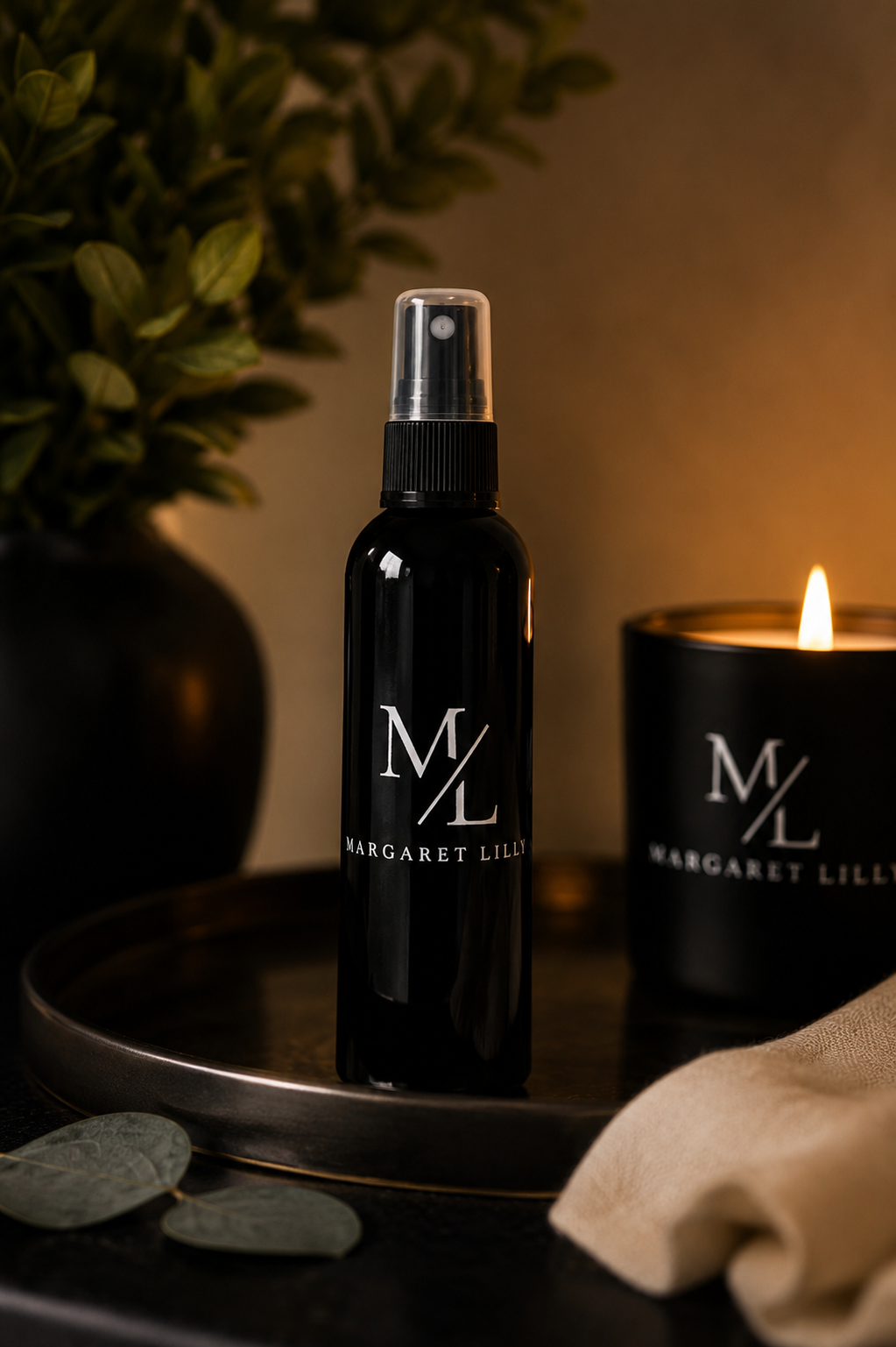 Saffron Amber & Vanilla  (4oz Room/Car Spray)