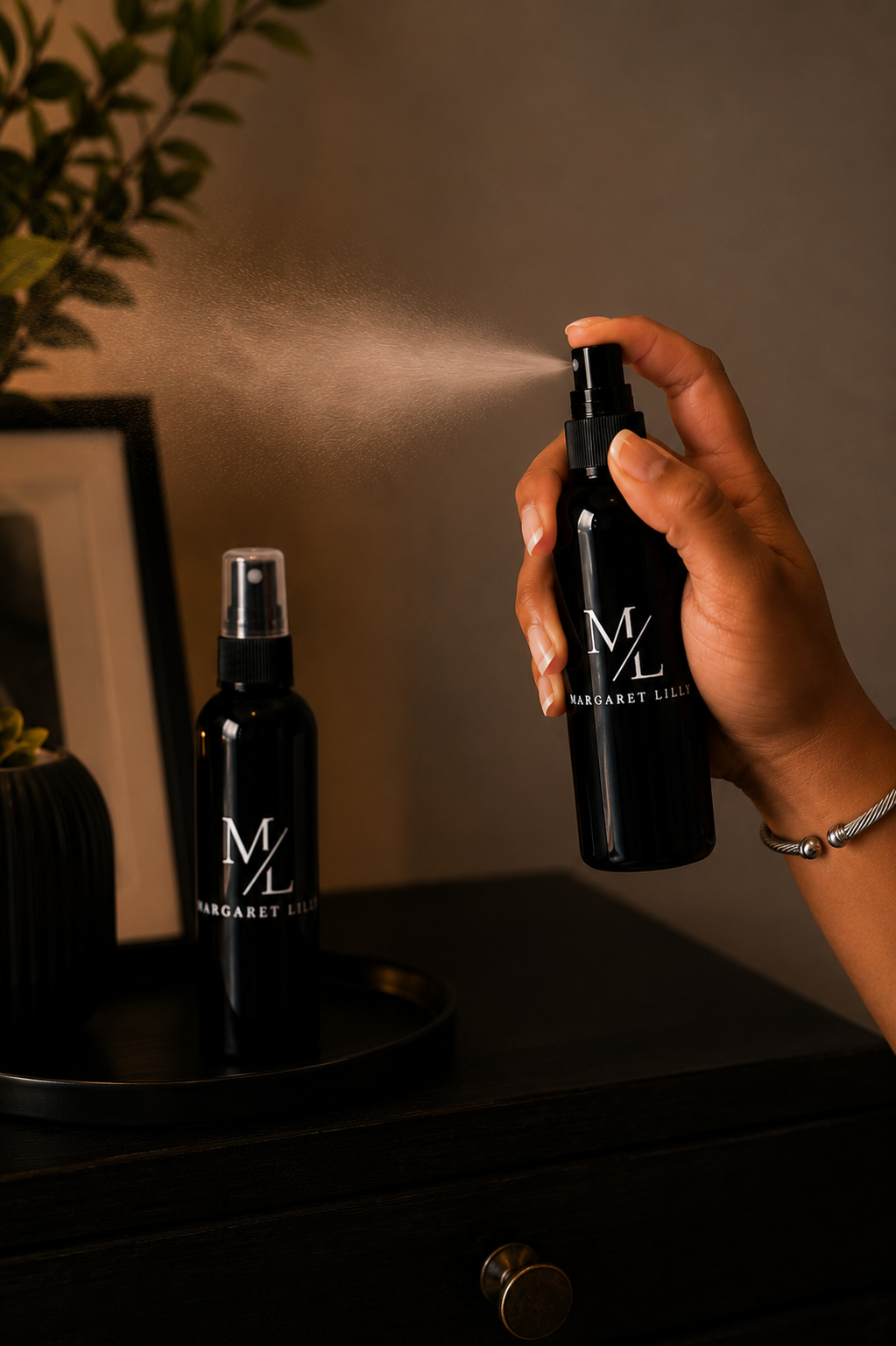 Saffron Amber & Vanilla  (4oz Room/Car Spray)