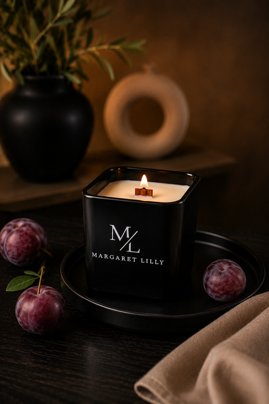 Cashmere & Plum Candle