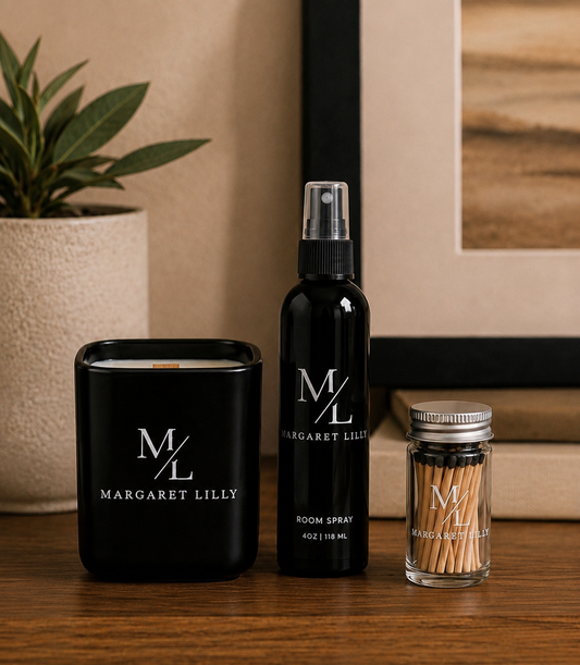 The Margaret Lilly Home Fragrance Club (10oz Candle & Room Spray)