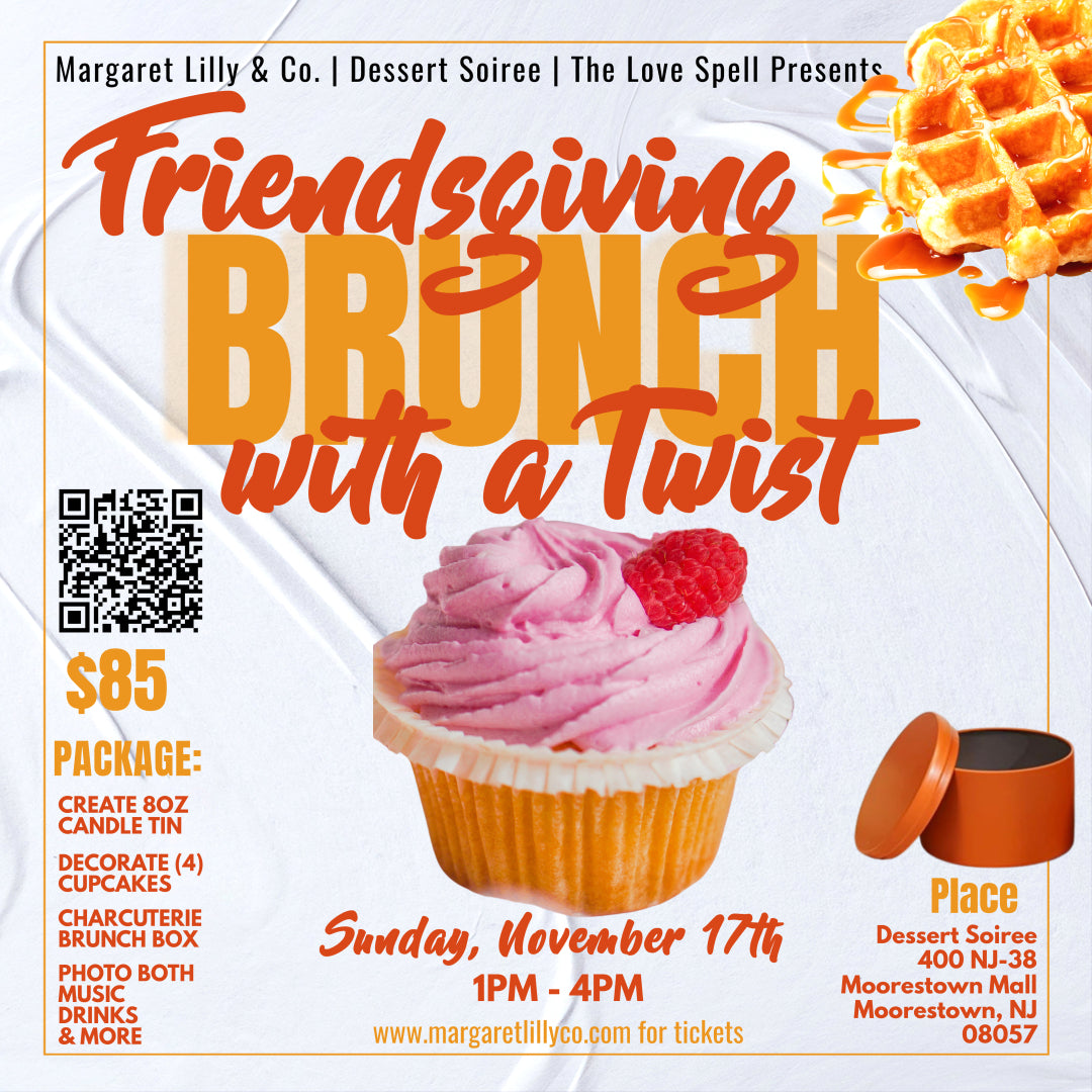 Friendsgiving Brunch Candle Making Class (Moorestown Mall) 11-17