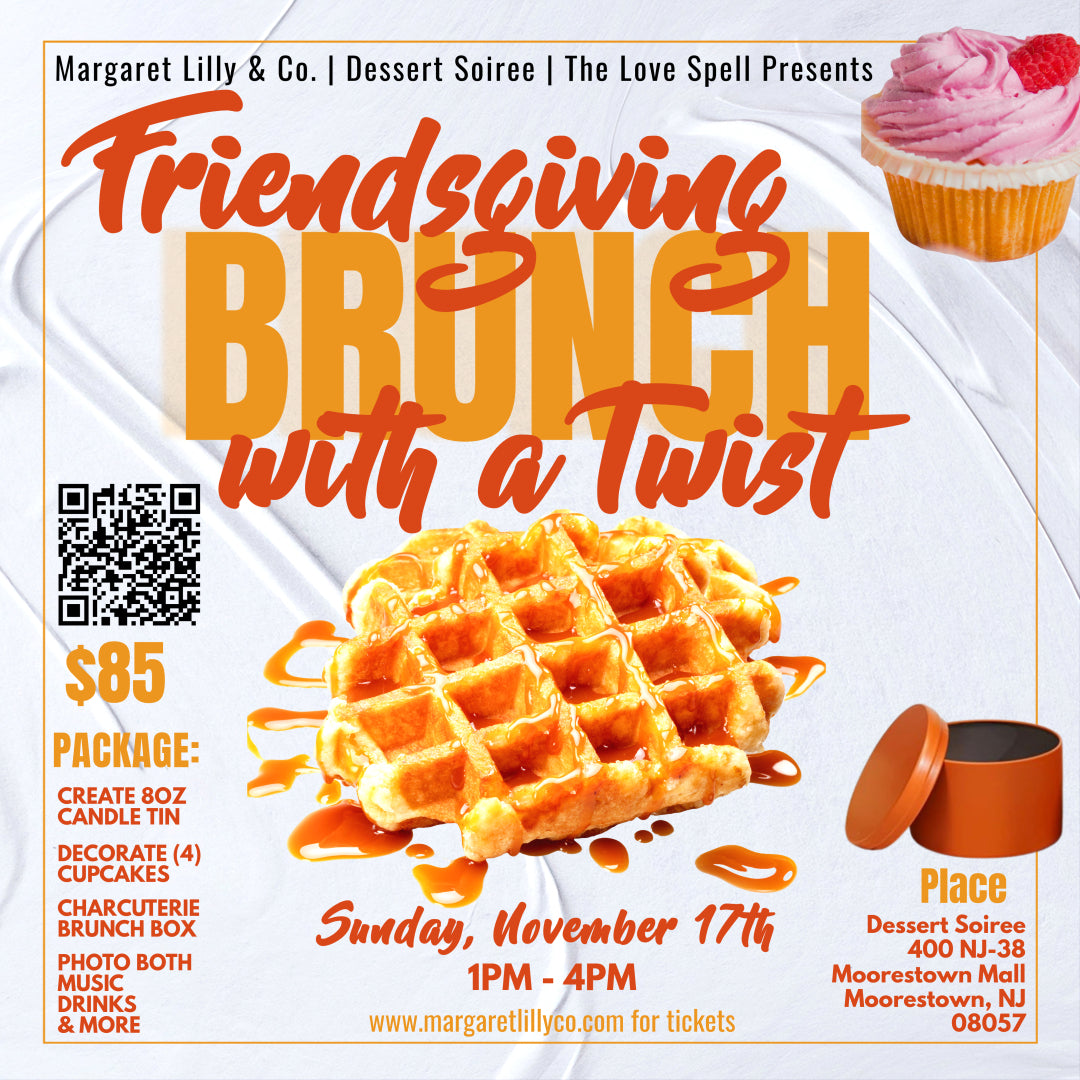 Friendsgiving Brunch Candle Making Class (Moorestown Mall) 11-17